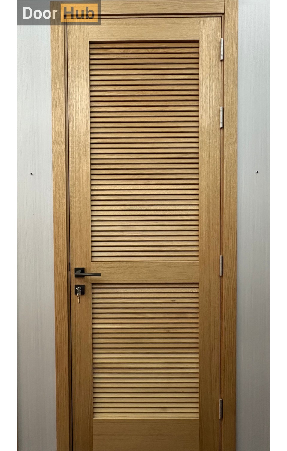 Slim Line 1 Wooden Door – Minimalist Veneer Door for Developers | DoorHub